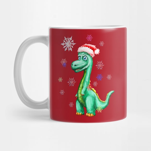 Dinosaur Merry Christmas! by VarietyStarDesigns